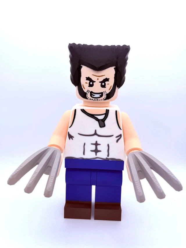 Figurine - Logan / Wolverine XL Minifigure - Plastic