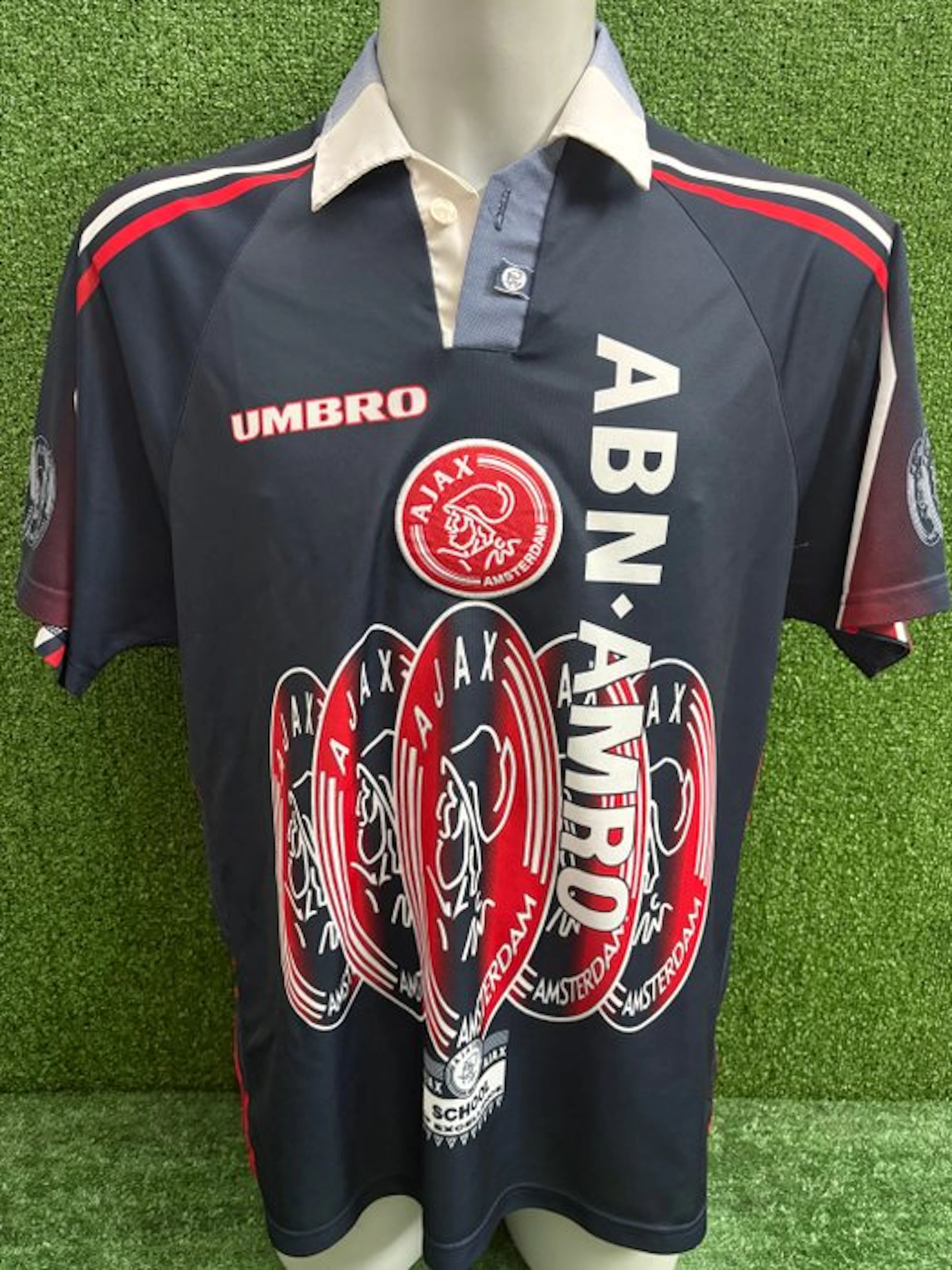 AFC Ajax - Dutch Football League - laudrup - 1997 - Football shirt