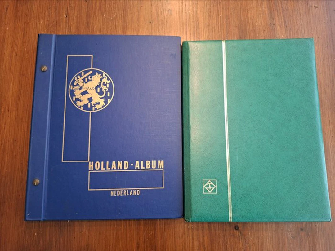 Netherlands 1876/1993 - Stamp collection, two albums