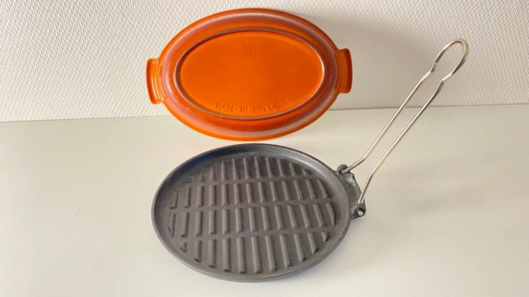 Style Le Creuset - Baking dish (2) - Enamelled font + black font