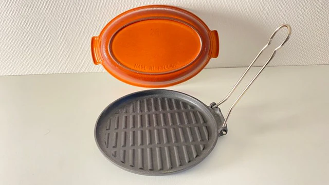 Style Le Creuset - Baking dish (2) - Enamelled font + black font
