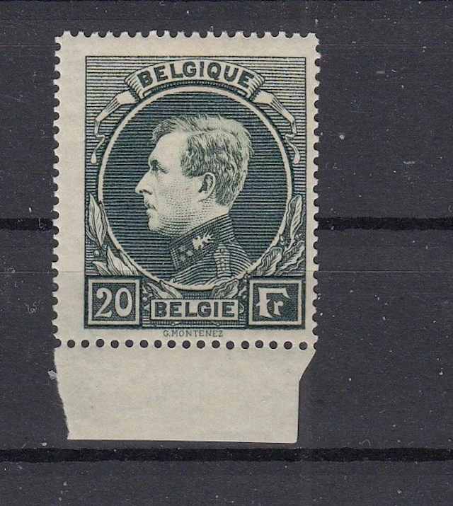 Belgium 1930 - Montenez - OBP : 290B donkergroen