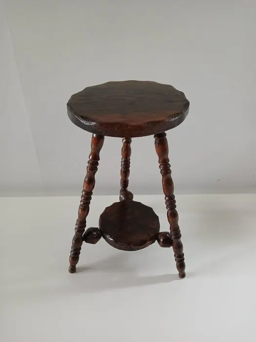 Plant table - Oak - Antique