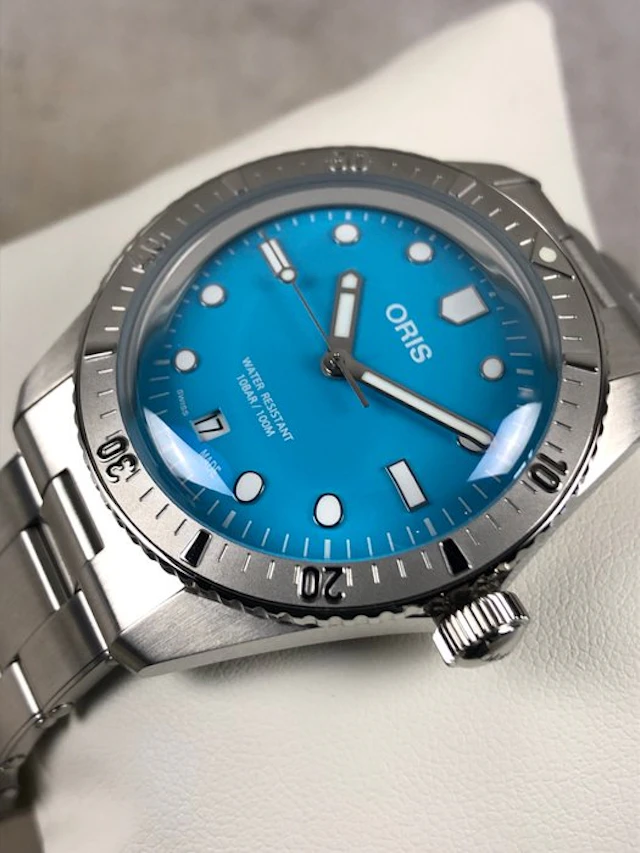 Oris - Divers Sixty Five Cotton Candy Automatic Blue - 01...