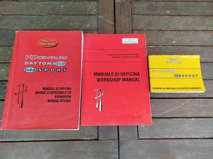 Manuale di officina V10 Centauro-Daytona rs-1100 Sport...