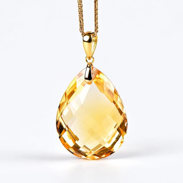 No reserve price - Necklace with pendant - 18 kt