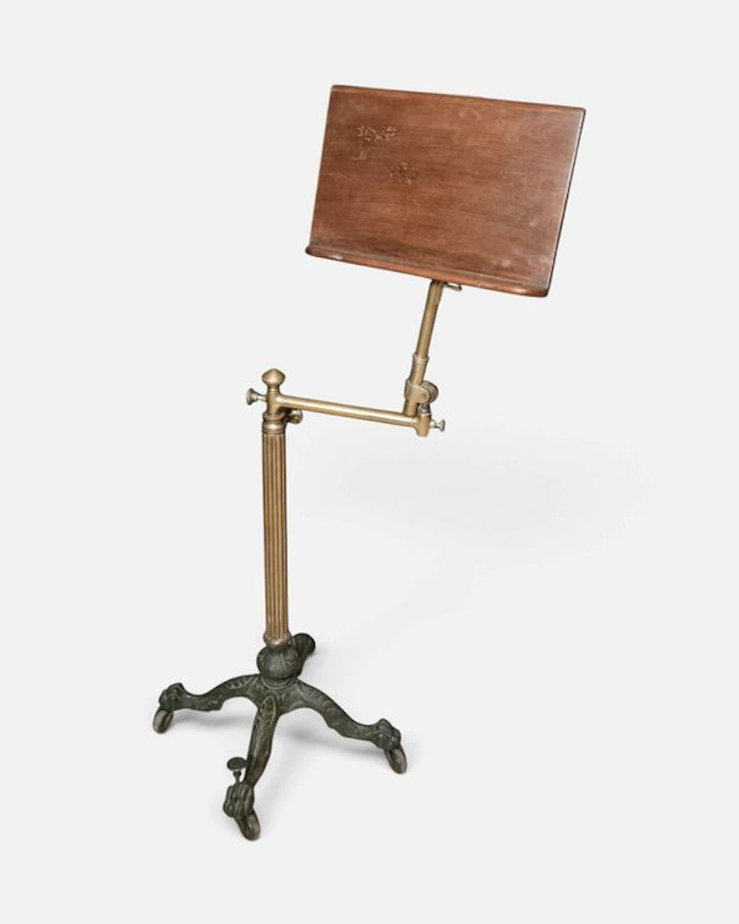 Writing slope - Wood, Bronze