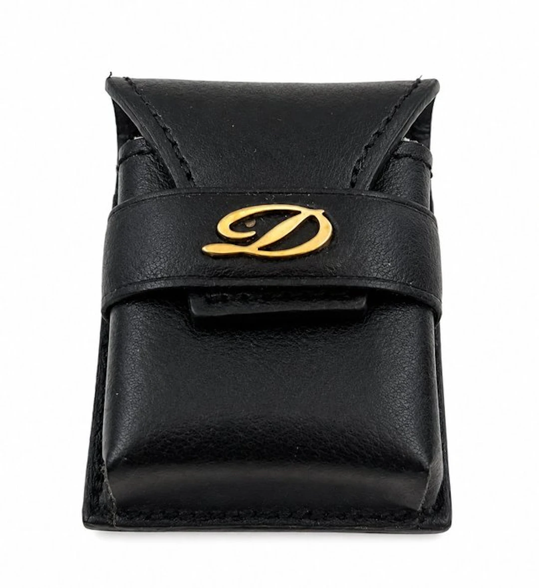 S.T. Dupont - 50621 - Black Leather Lighter Case - No...