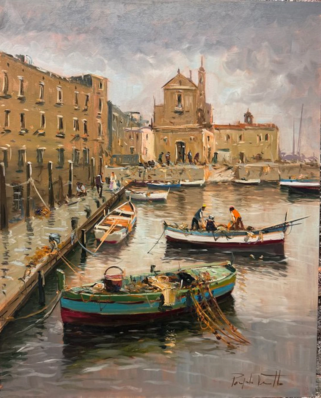 Pasquale Vuotto (1958) - La chiesa del pescatore Pozzuoli Napoli