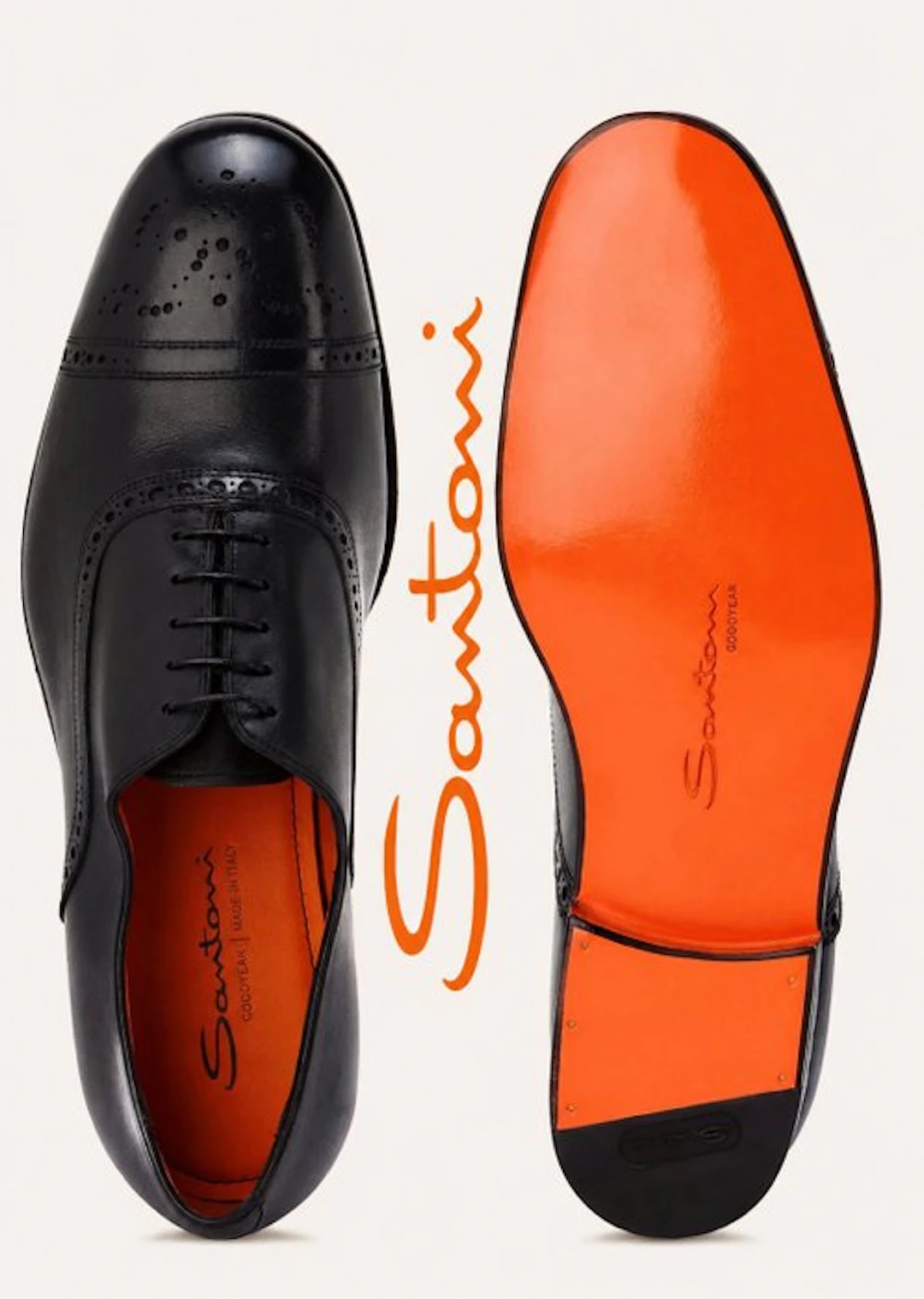 Santoni - Lace-up shoes - Size: EU 41 - Vintage - New in box