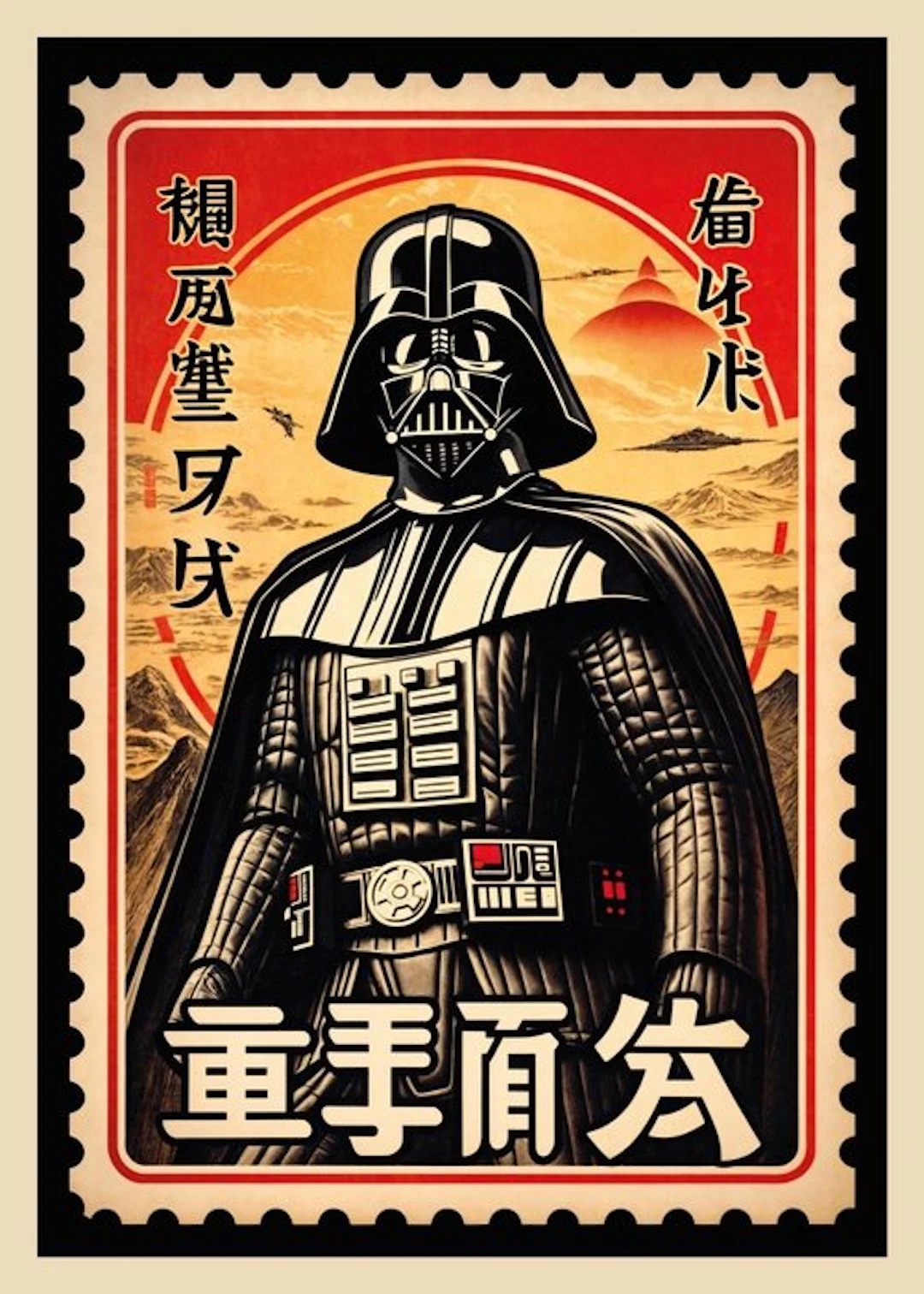 Kobalt - Darth Vader (Galaxy stamp series)