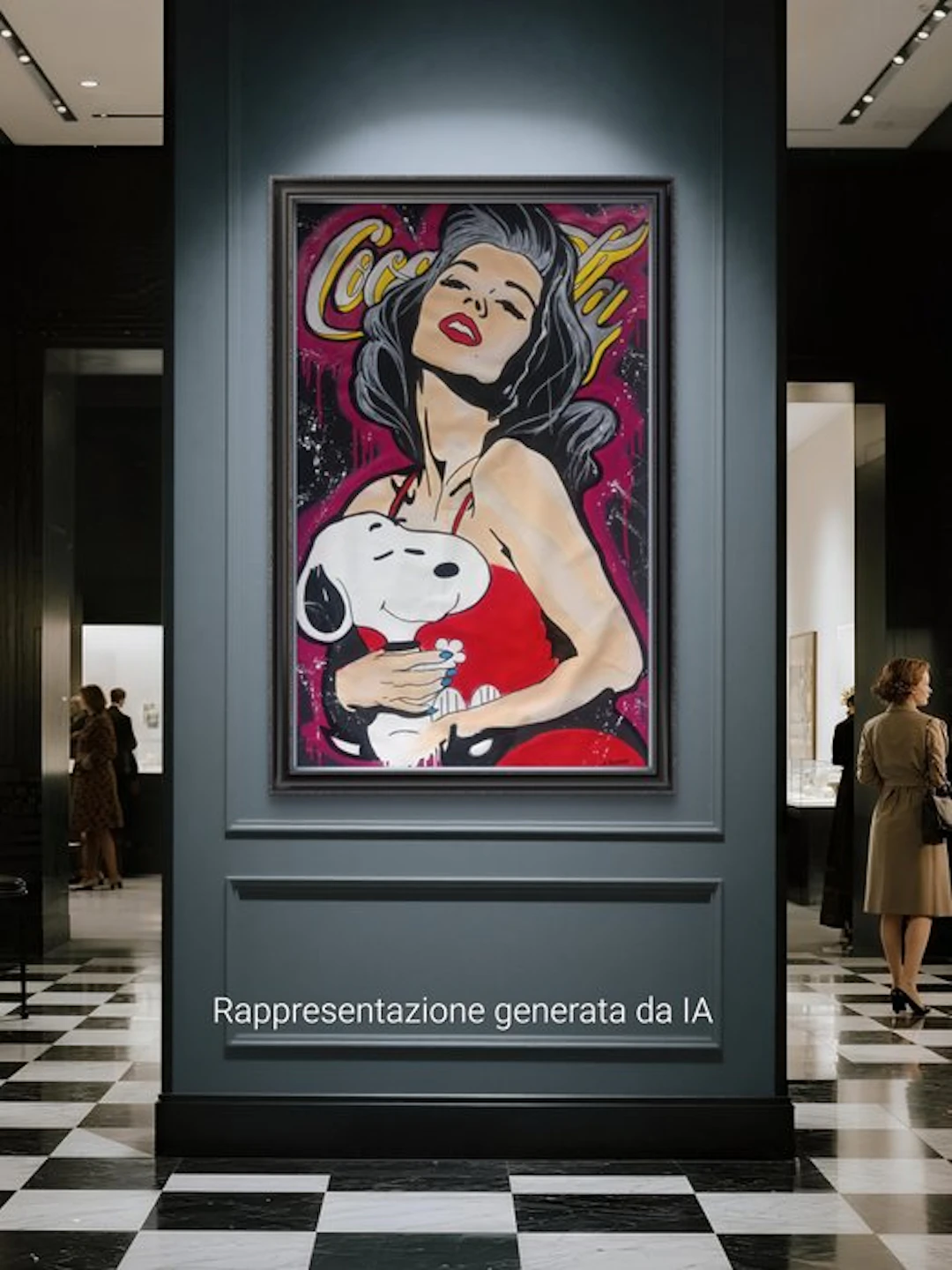 Simone Bowmar - marilyn coca snoopy love XXL