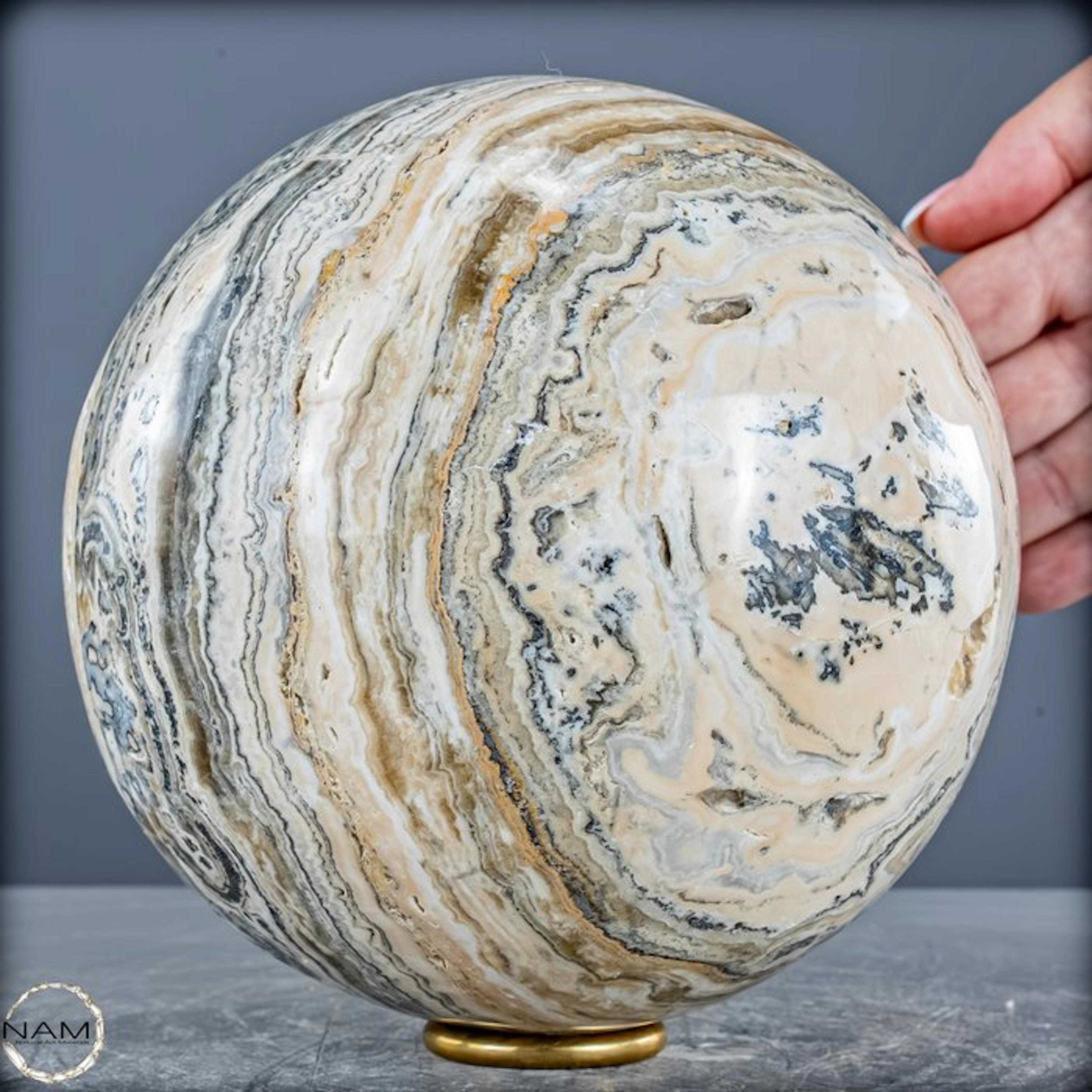 Aragonite Bumblebee - Sphere from Pakistan – A...