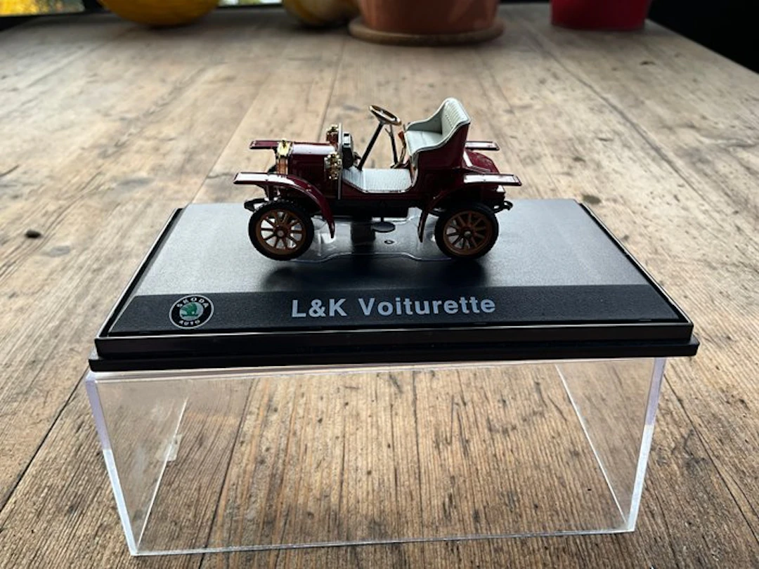 Abrex 1:43 - Model car - L&K-Skoda Voiturette Collectible...