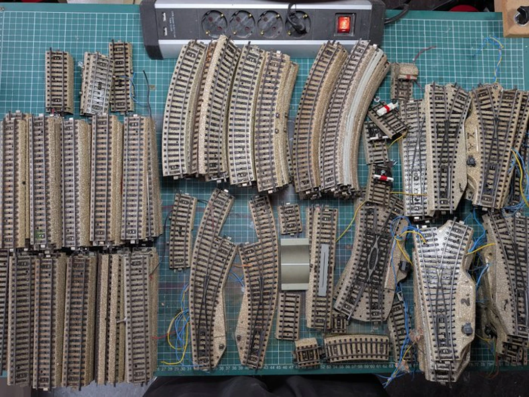 Märklin H0 - Model train tracks (197) - Märklin M-tracks...