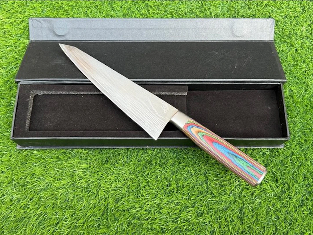 Hekito - Kitchen knife - Santoku - Exclusive Vintage...
