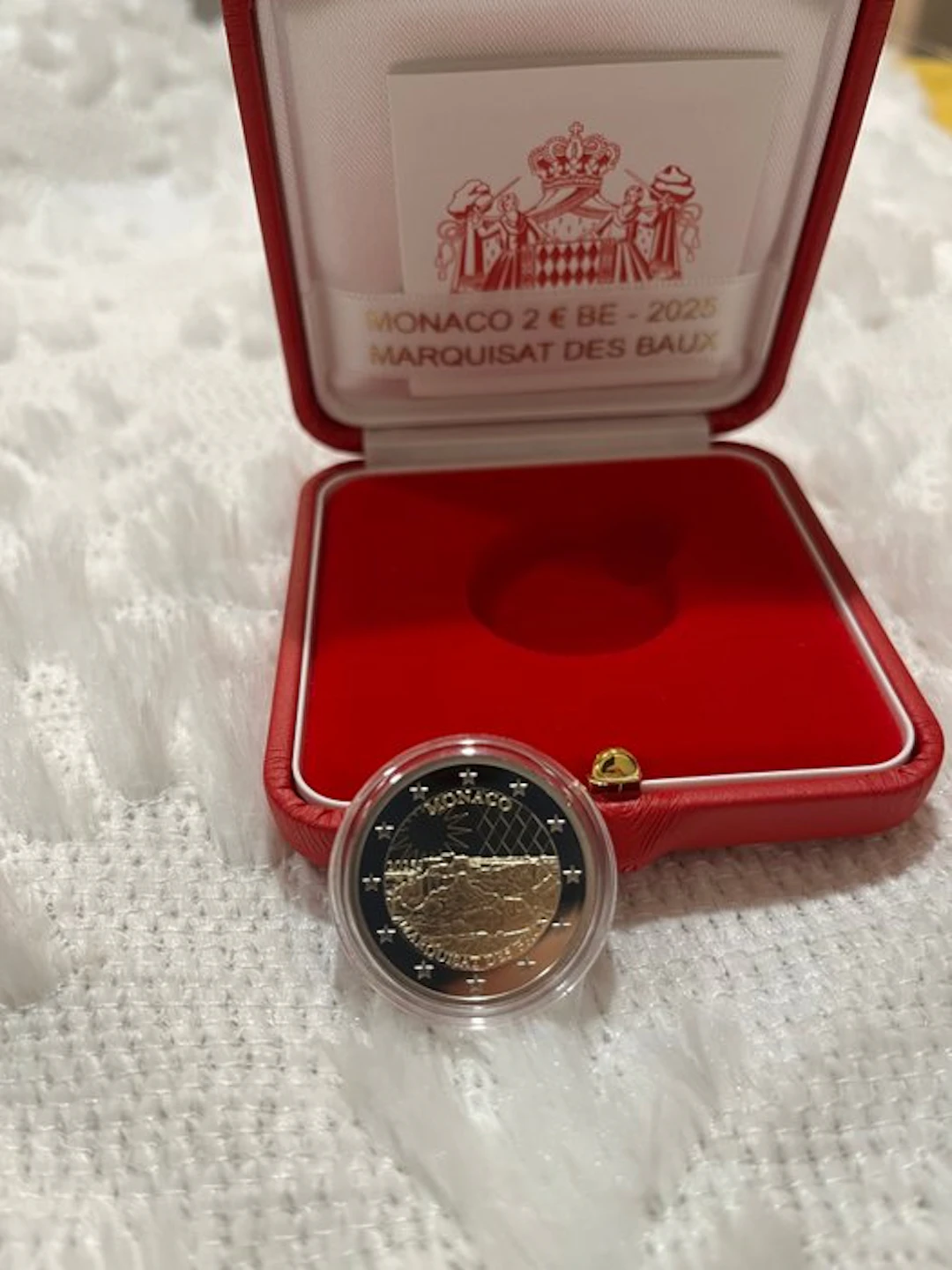 Monaco. 2 Euro 2025 "Marquisat des Baux" Proof
