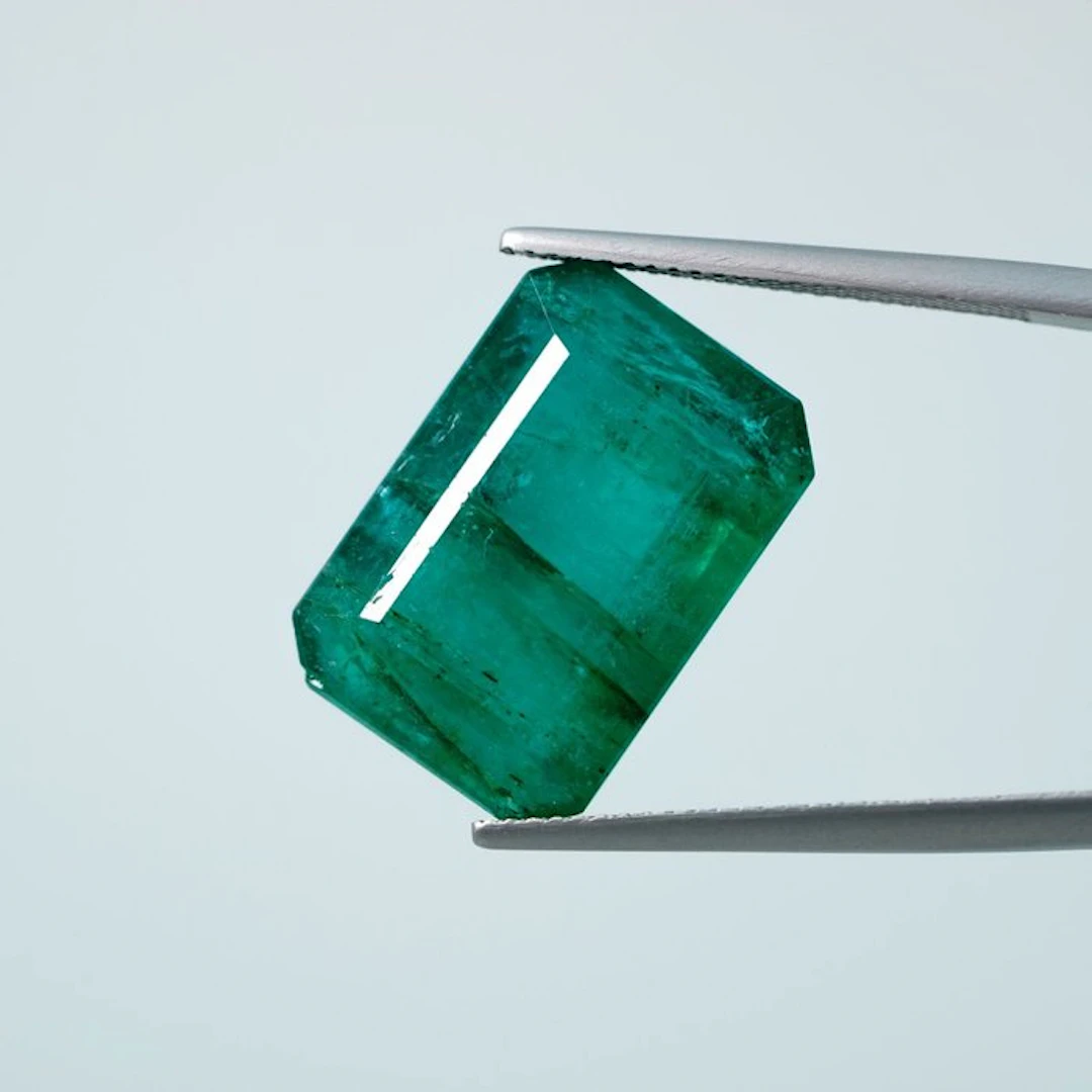 No reserve price - 1 pcs Green Emerald - 18.19 ct - Guild Gem Laboratory