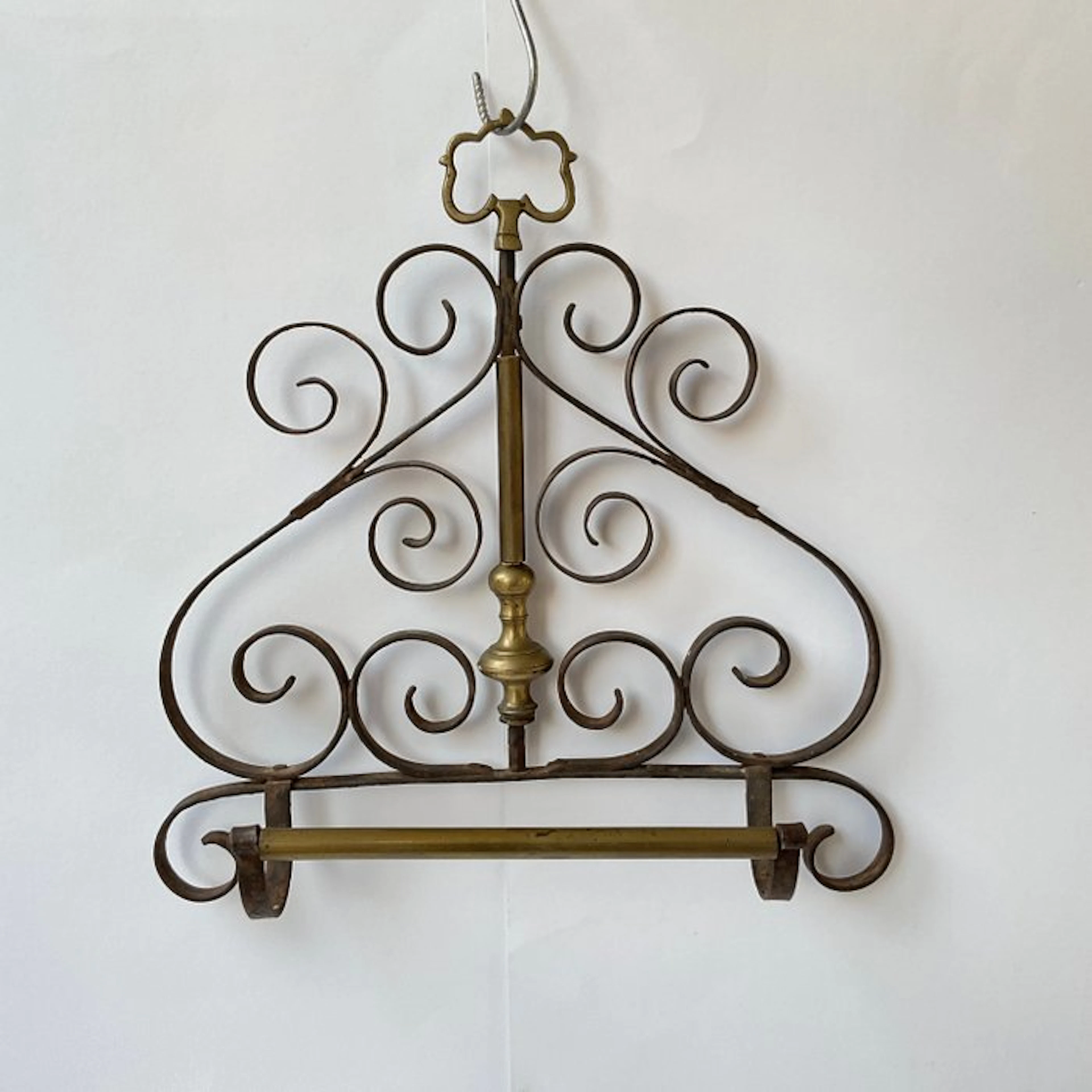 Rack - Wrought iron - Towel Rack - France - ca. 1920