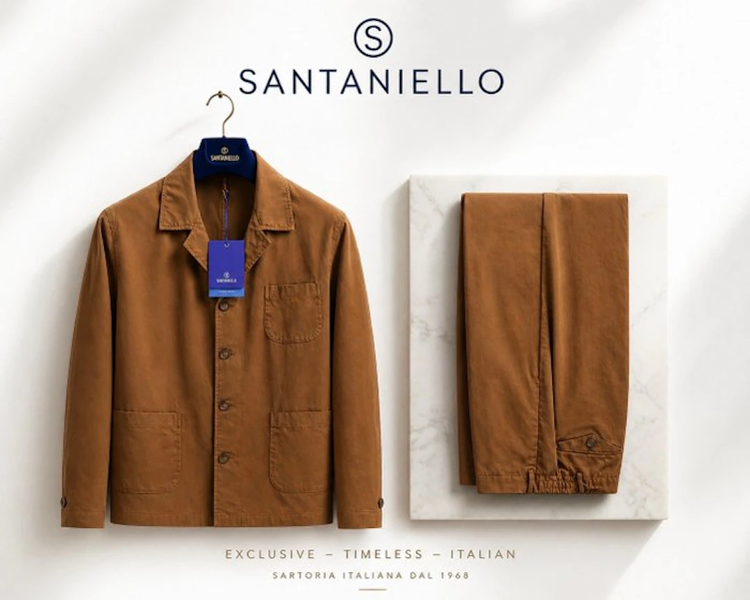 Santaniello exclusieve in size IT 50 - Men's suit - New with tags