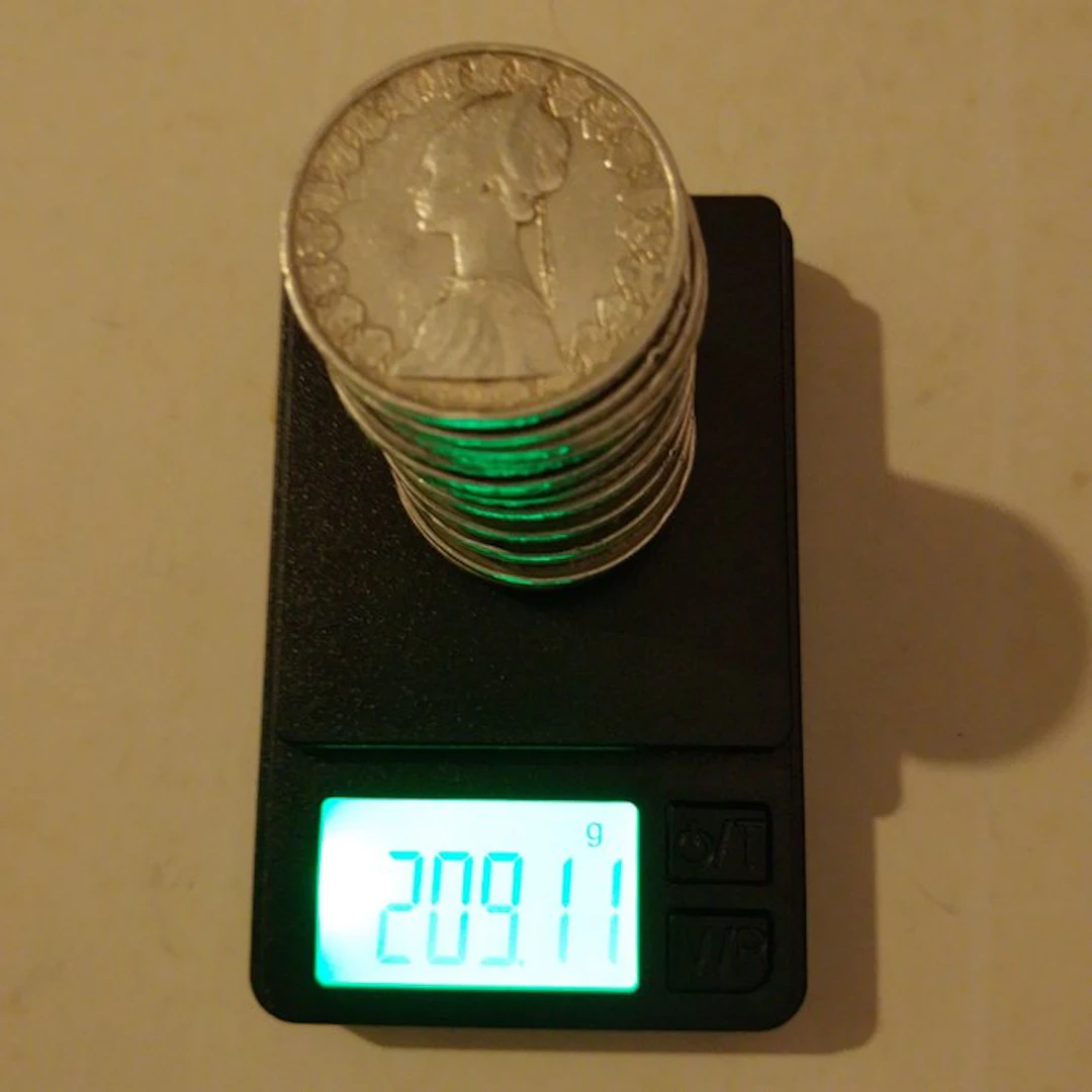 Italy, Republic 500 Lire argento (19 monete)