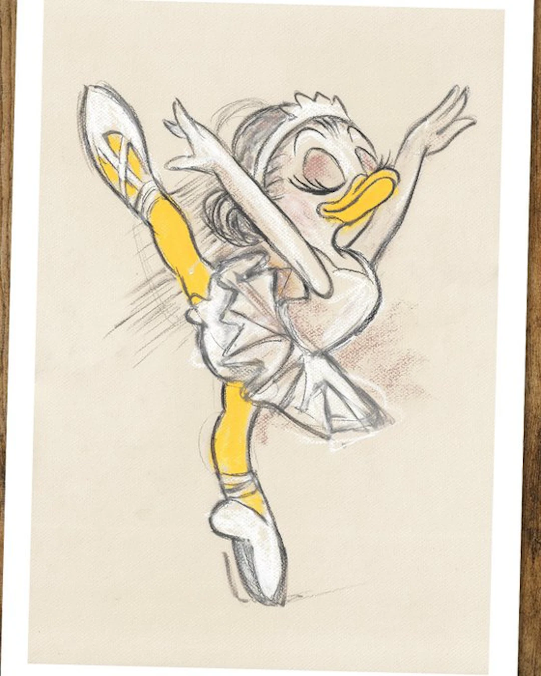 Tony Fernandez - Young Daisy Duck Inspired by Edgar...