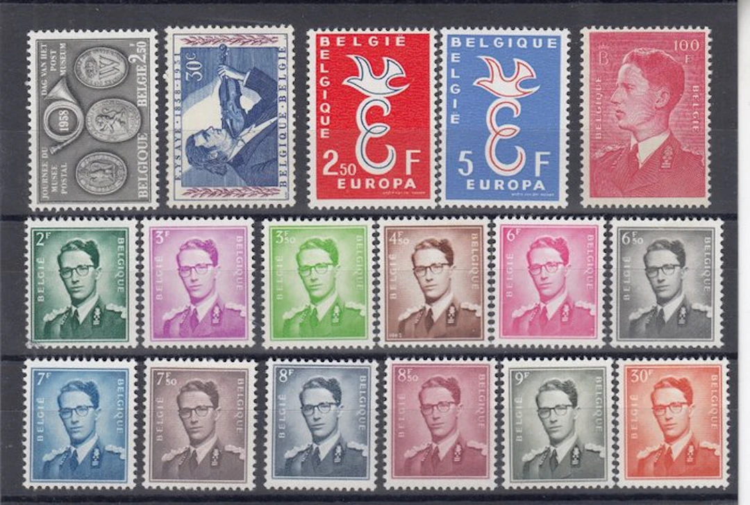Belgium 1958 - Year 1958 in full. - OBP 1046/1089