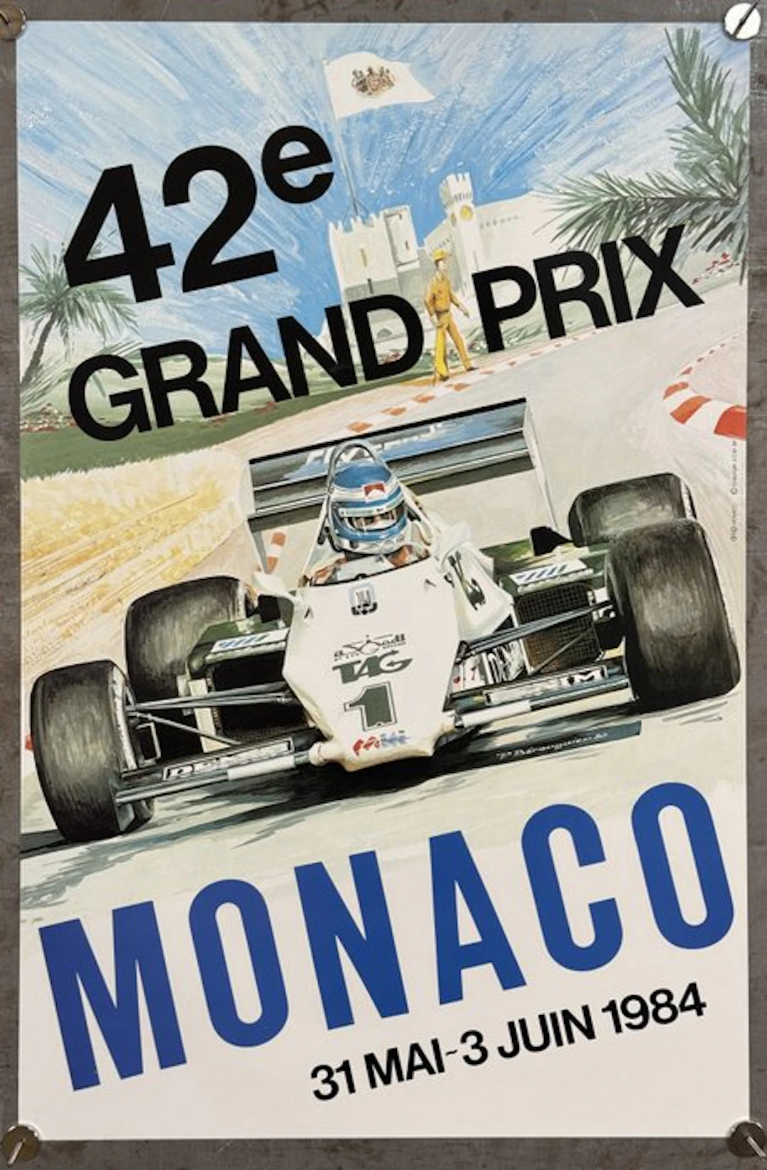 Pierre Berenguier - Grand Prix d’Europe Monaco 1984 | A.I.P
