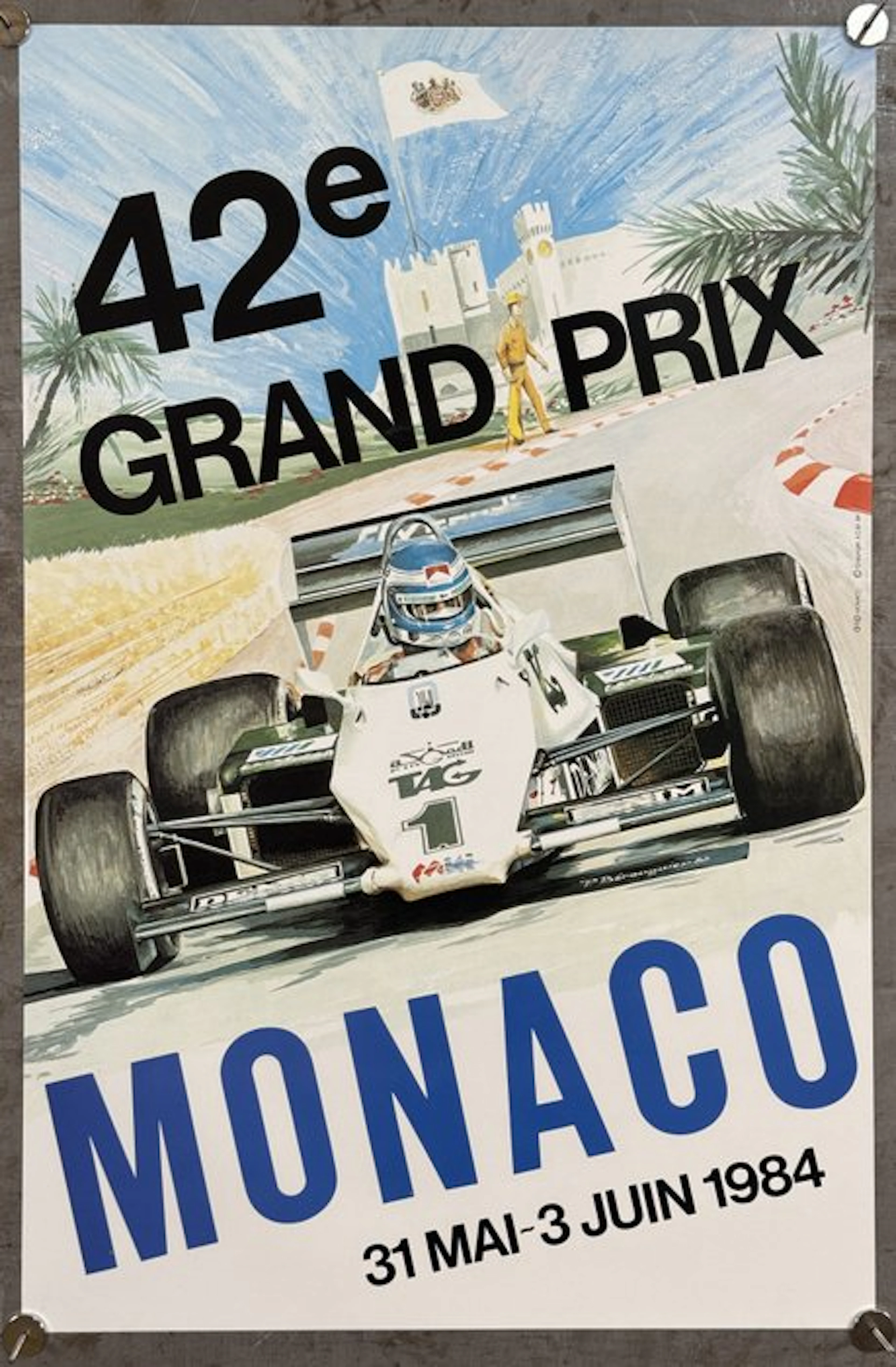 Pierre Berenguier - Grand Prix d’Europe Monaco 1984 | A.I.P