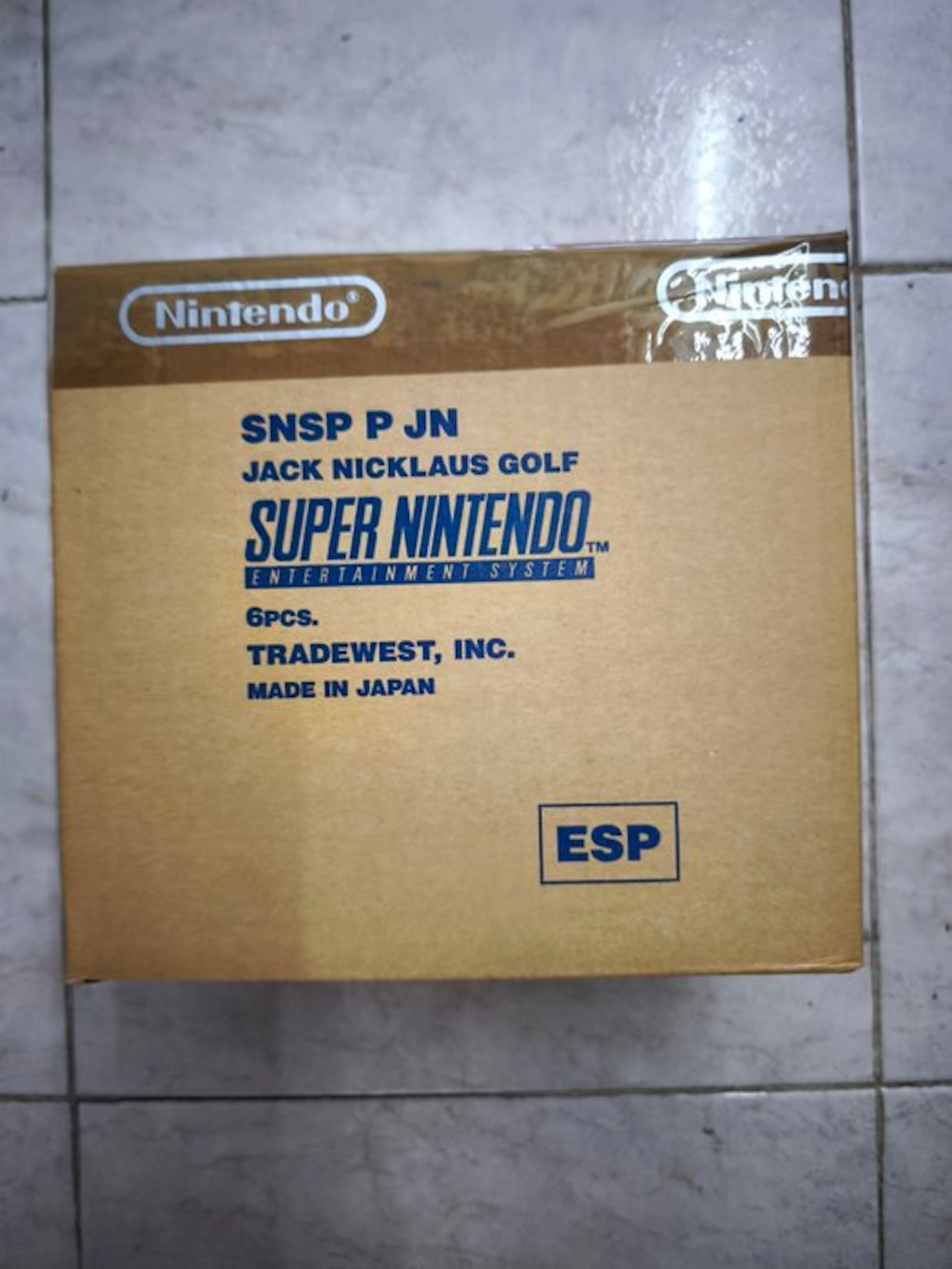 Nintendo - Super Nintendo - Jack Nicklaus Golf - Video...