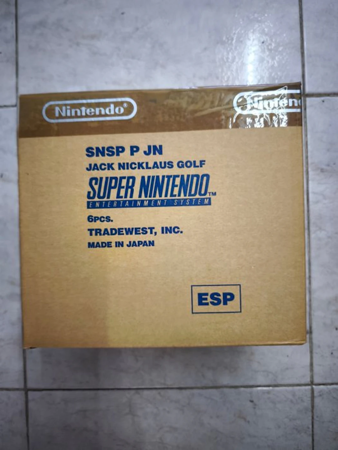 Nintendo - Super Nintendo - Jack Nicklaus Golf - Video...