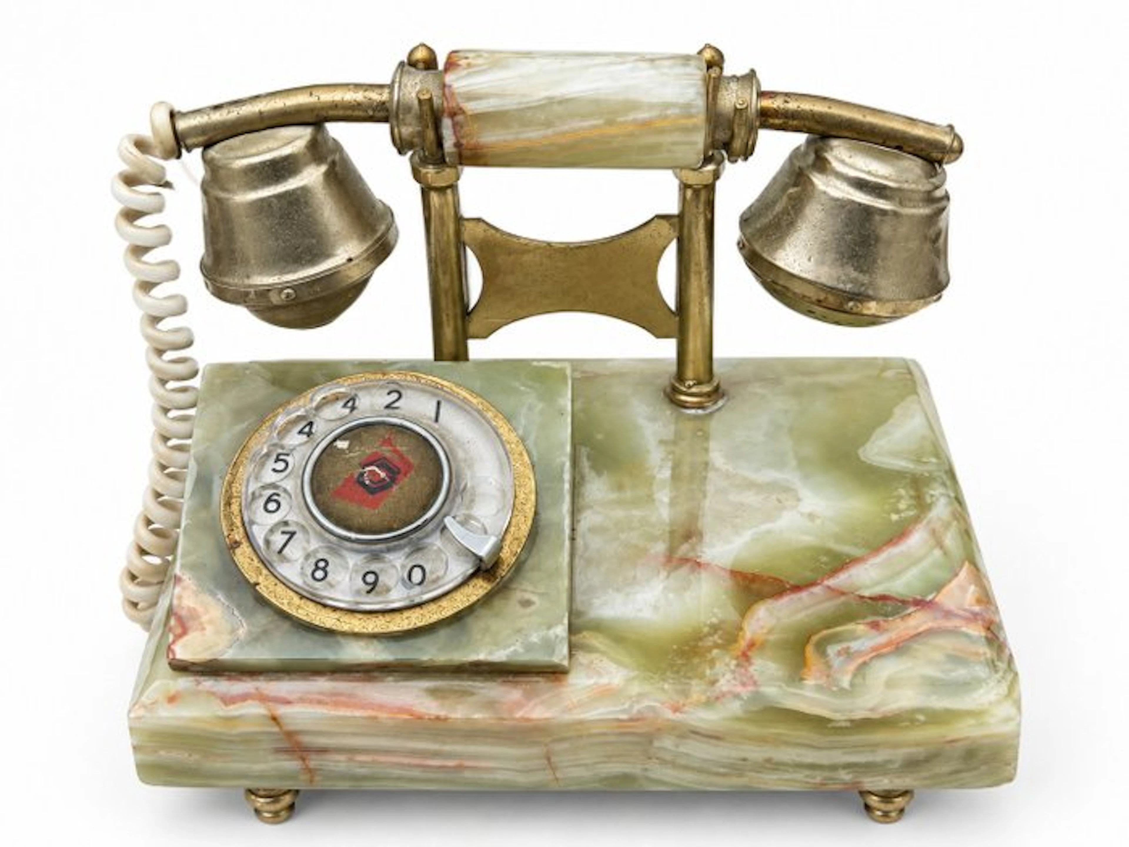 Analogue telephone - Onyx - Vintage onyx telephone