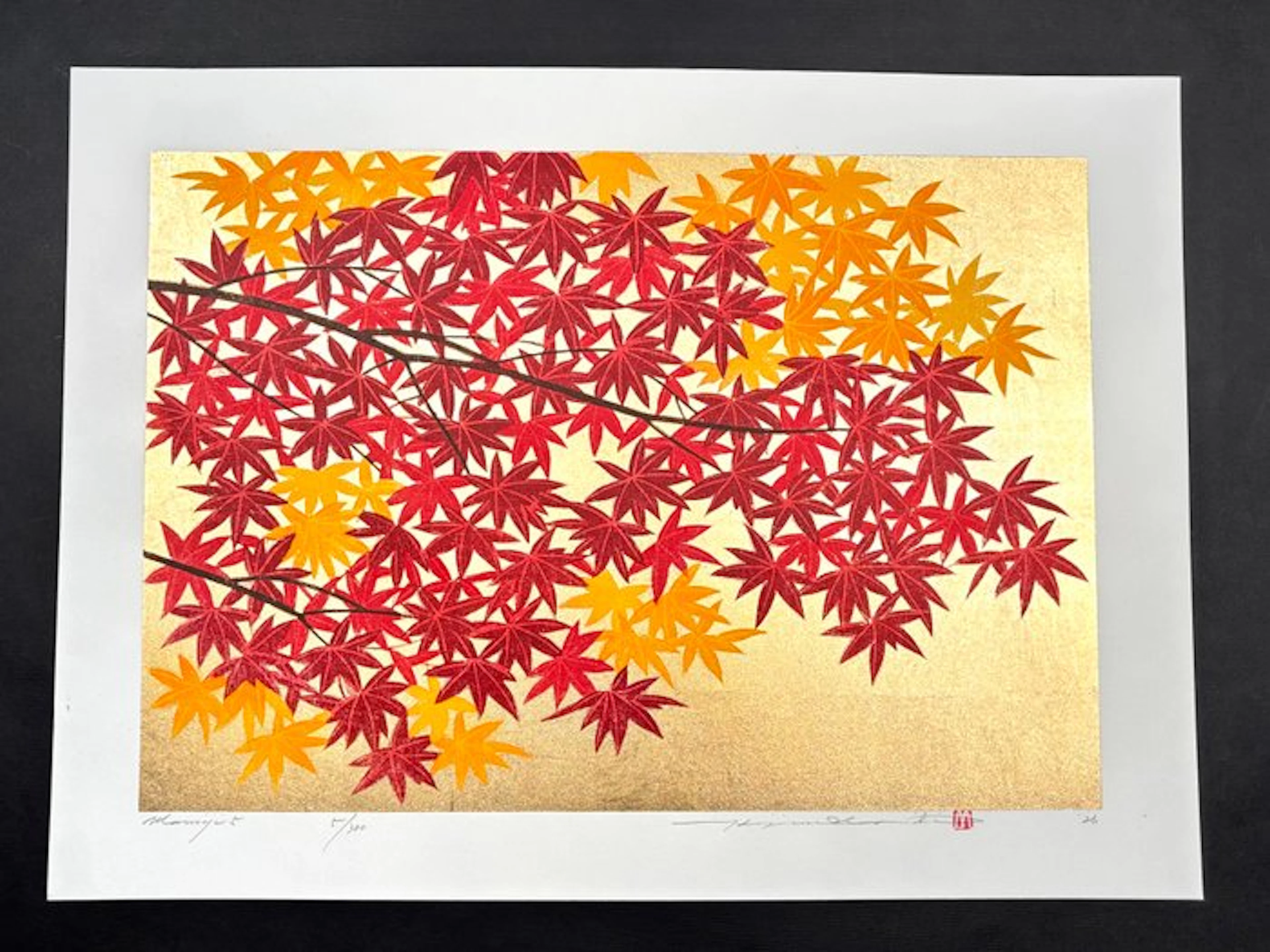 LATEST WORK - "Momiji 5" (Japanese Maple) - Limited 5/300...