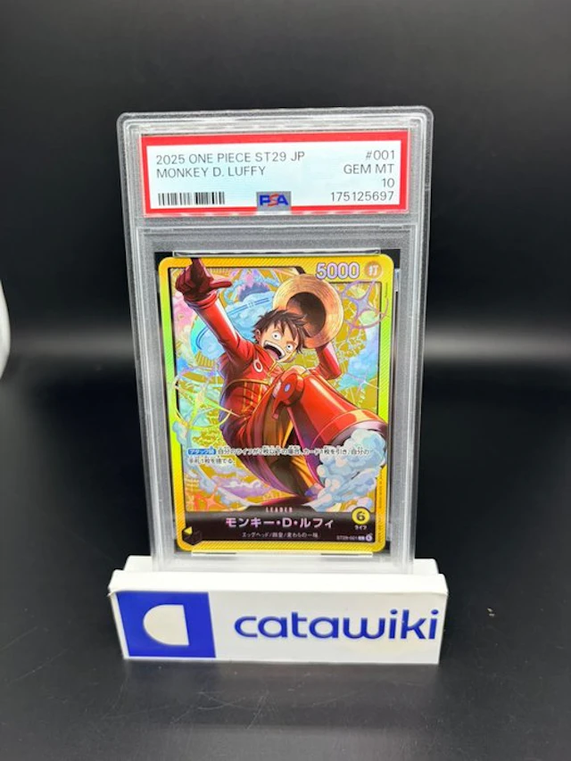 One Piece - 1 Graded card - Monkey D