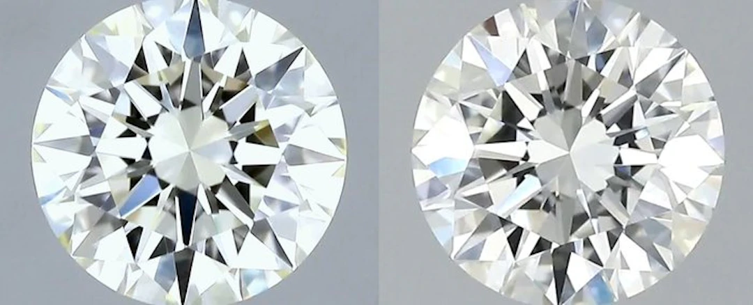 No reserve price - 2 pcs Diamond (Natural) - 0.65 ct...