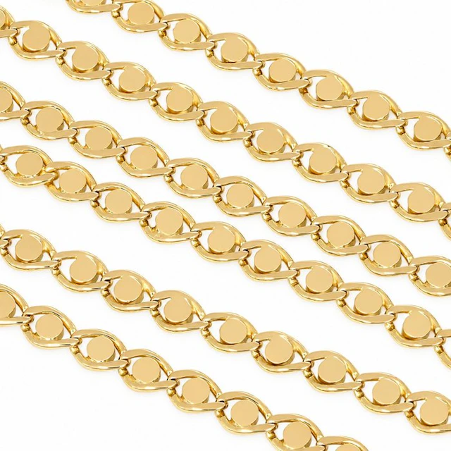 Necklace - 18 kt. Yellow gold - Made in Italy - Handmade