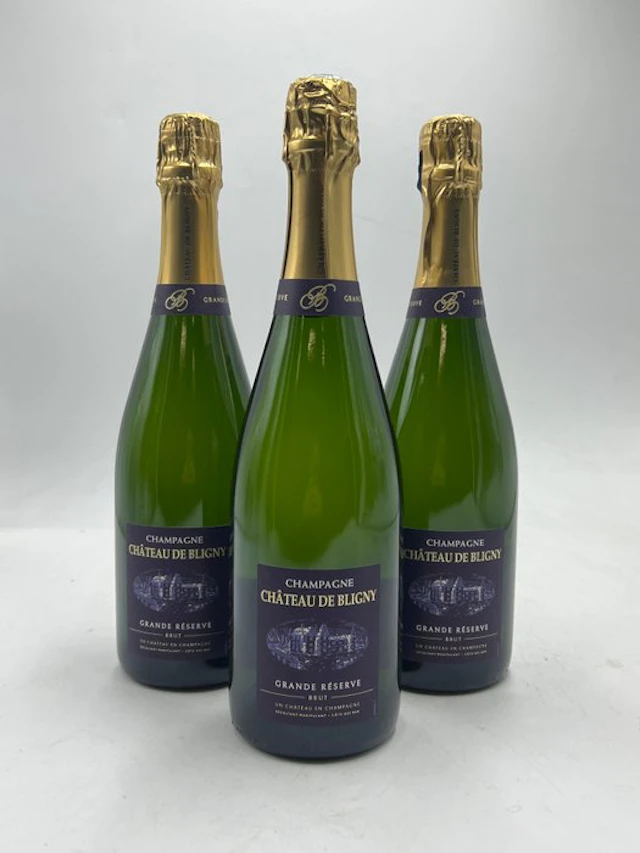 Château de Bligny, Grande Réserve Brut - Champagne Brut - 3 Bottles (0.75L)
