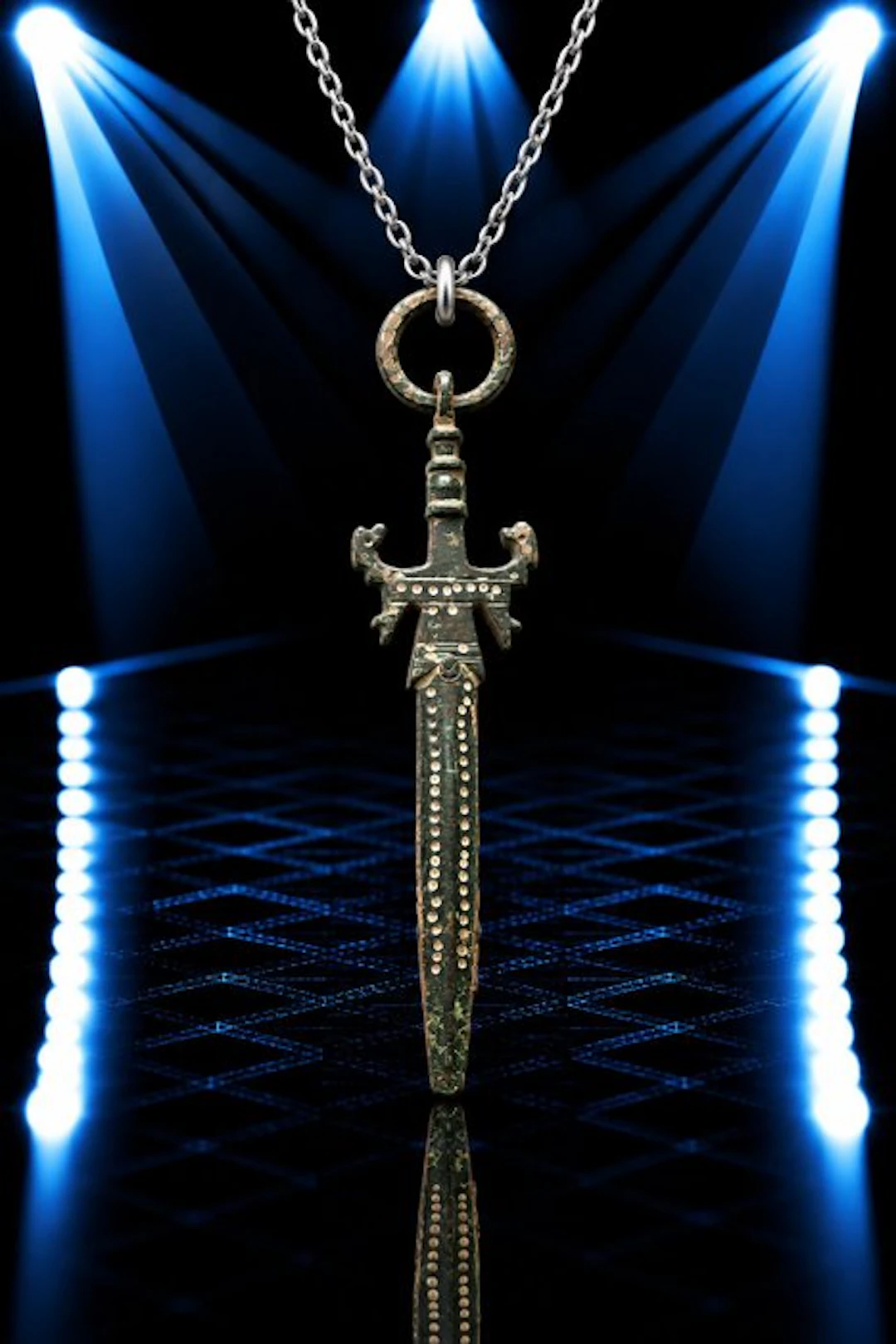 Early Medieval Viking Bronze “The Four Guardians of the...