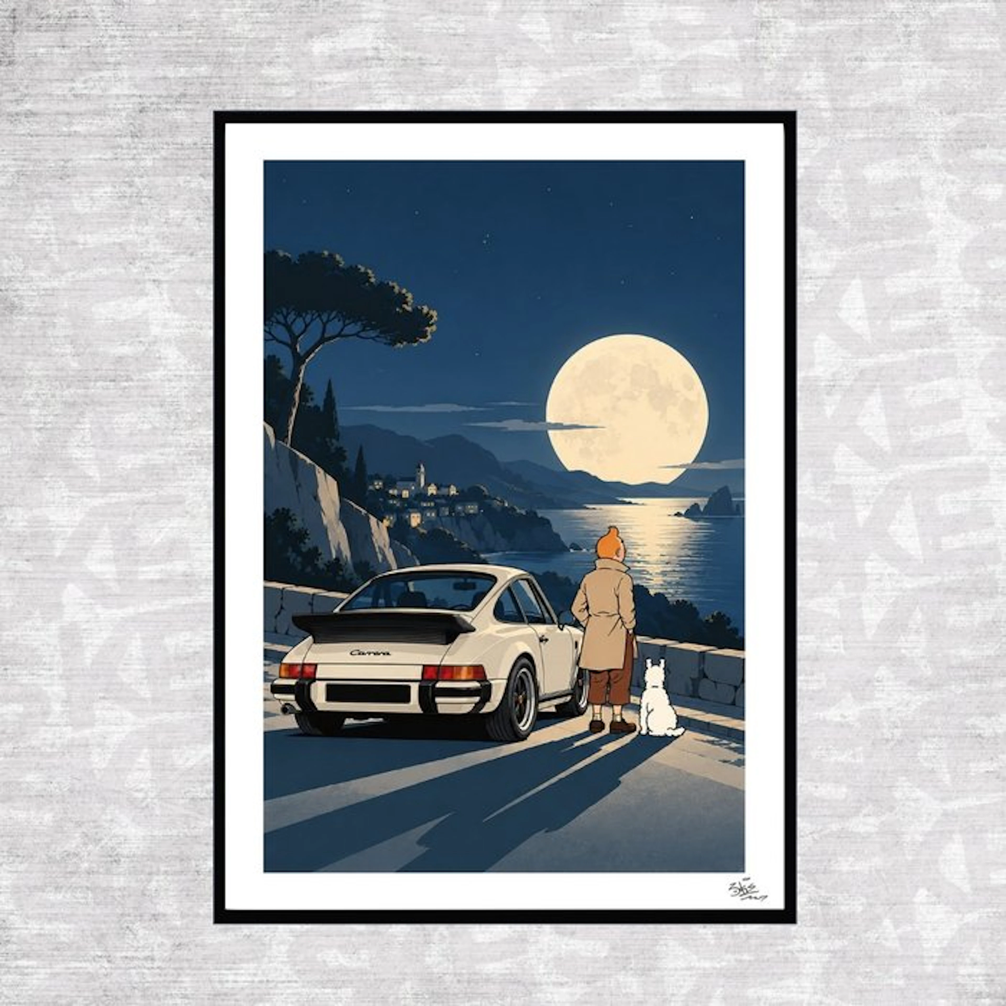 SKE - Cap sur l'horizon - Tintin x Porsche - 02/10