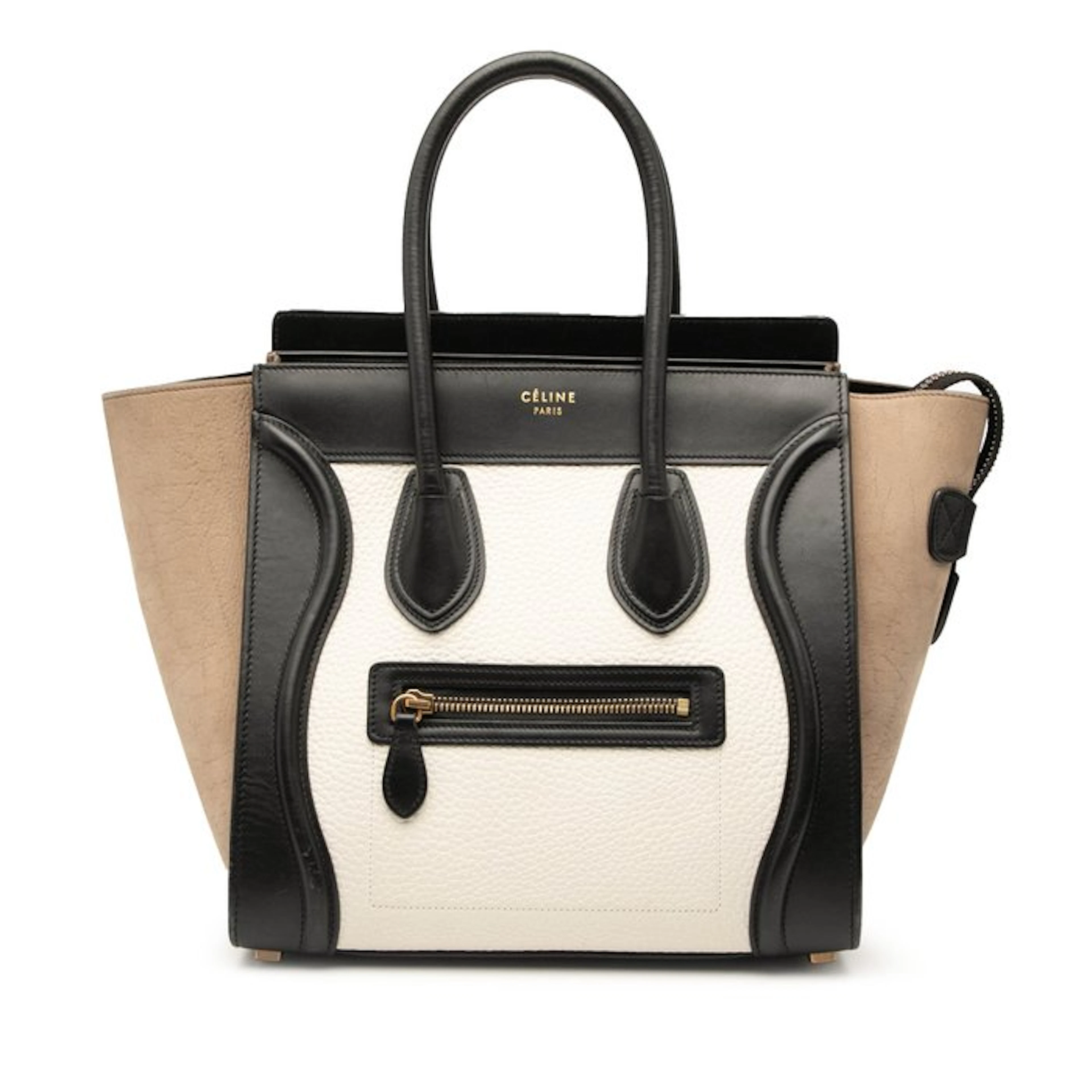 Céline - Micro Tricolor Luggage Tote - Bag