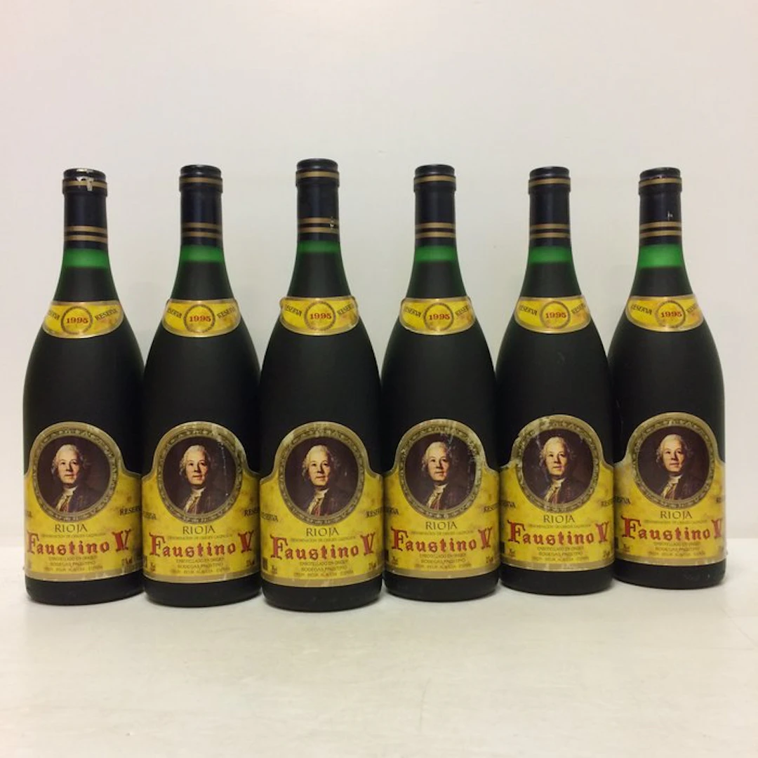 1995 Bodegas Faustino V - Rioja Reserva - 6 Bottles (0.75L)
