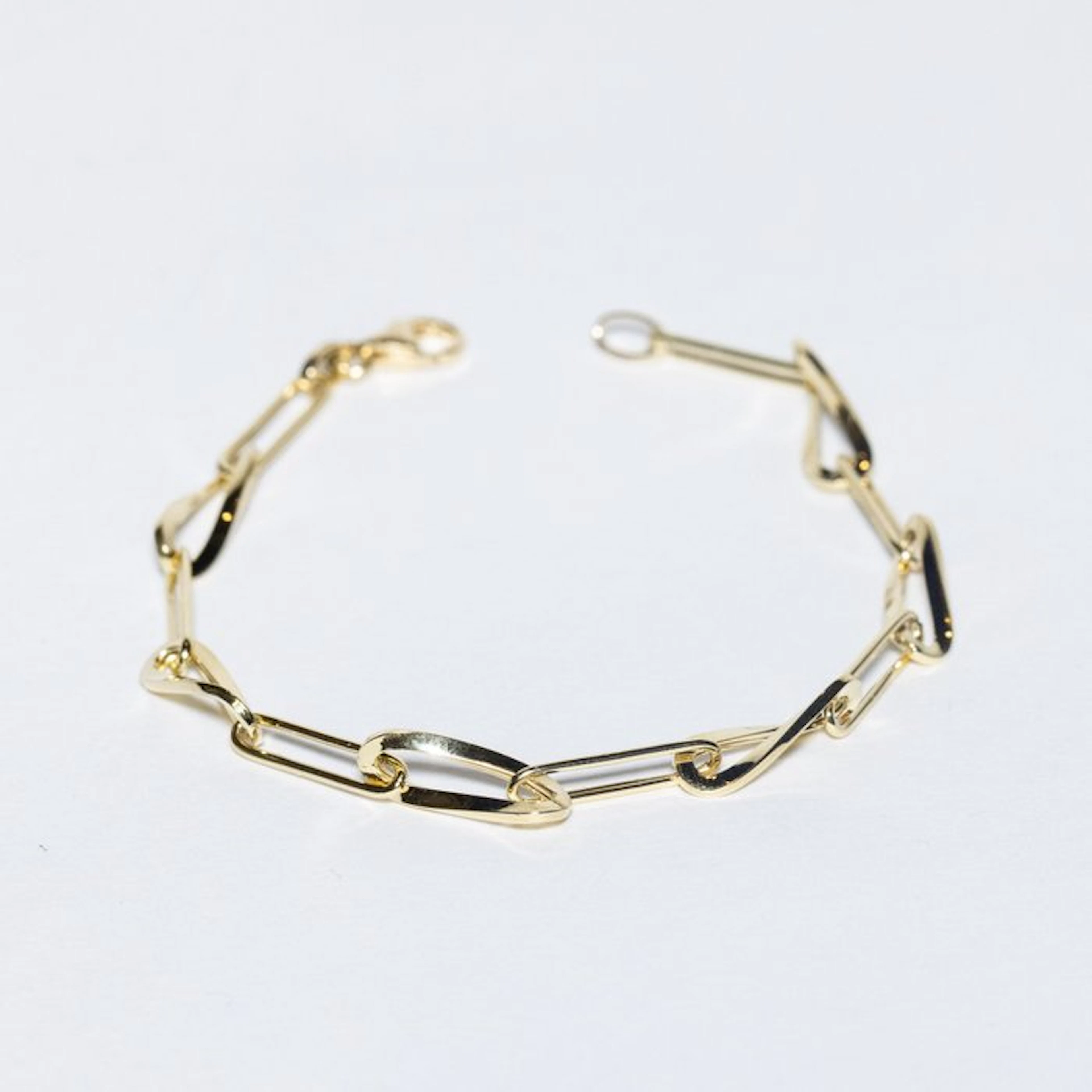 No reserve price - Bracelet - 18 kt. Yellow gold - 18 cm - Made In Italy