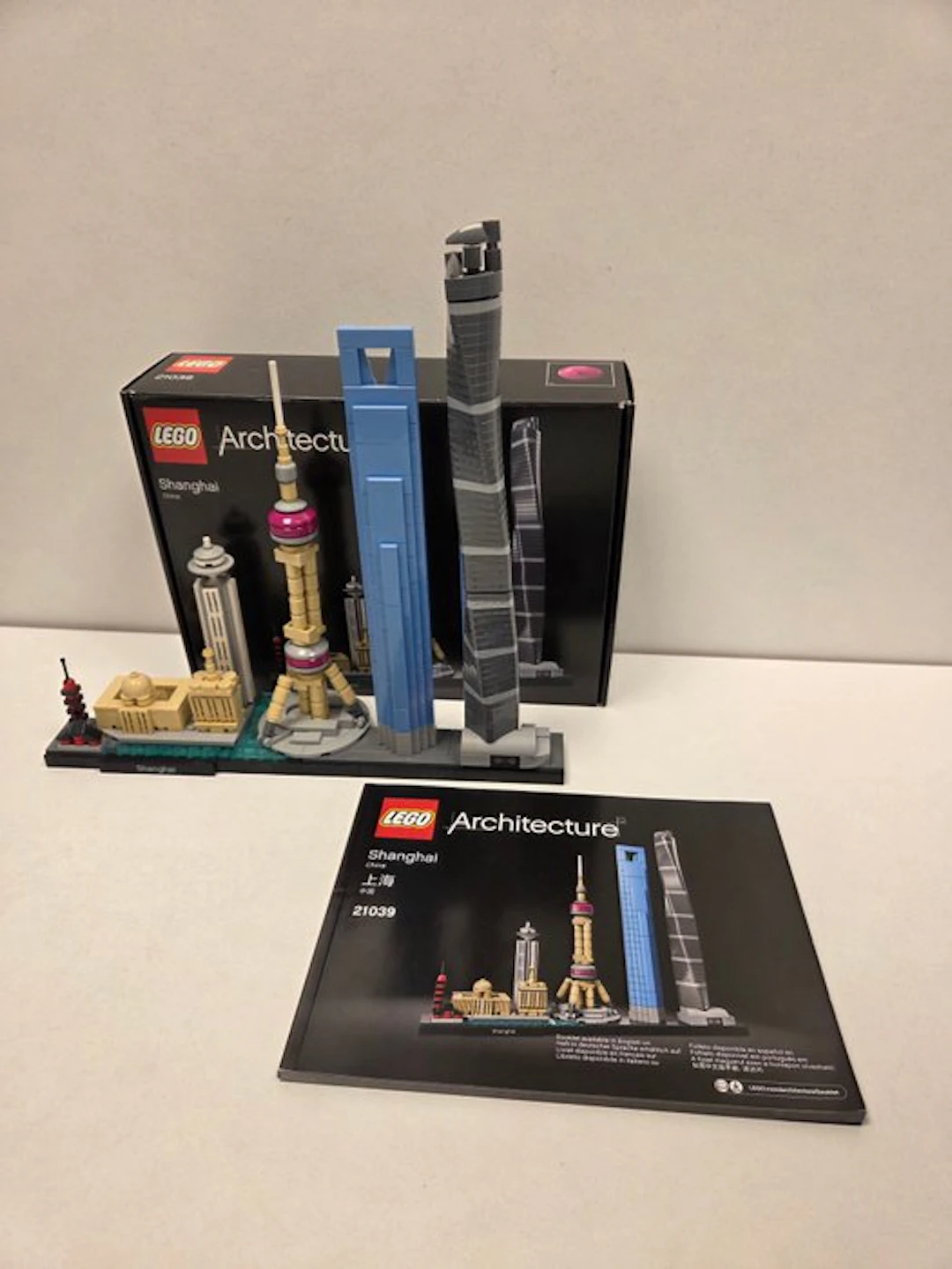 LEGO Set - 21039 - Architecture - LEGO Architecture Shanghai 21039 Skyline Set