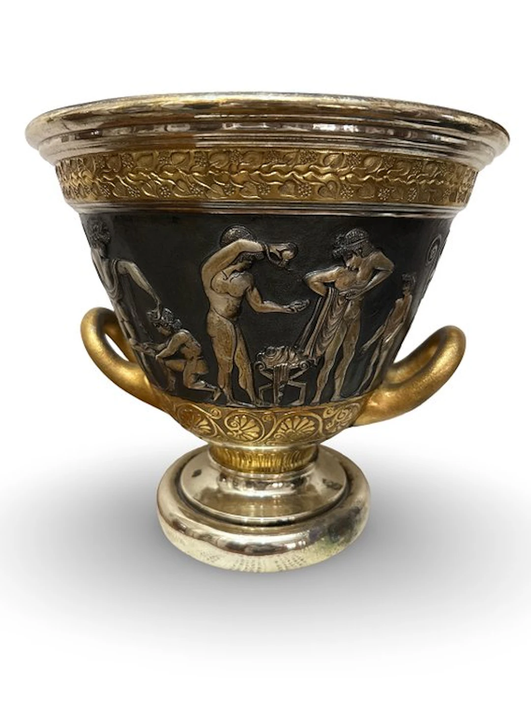 Mastro Orafo Fiorentini - Vase - .800 silver - Vase made...