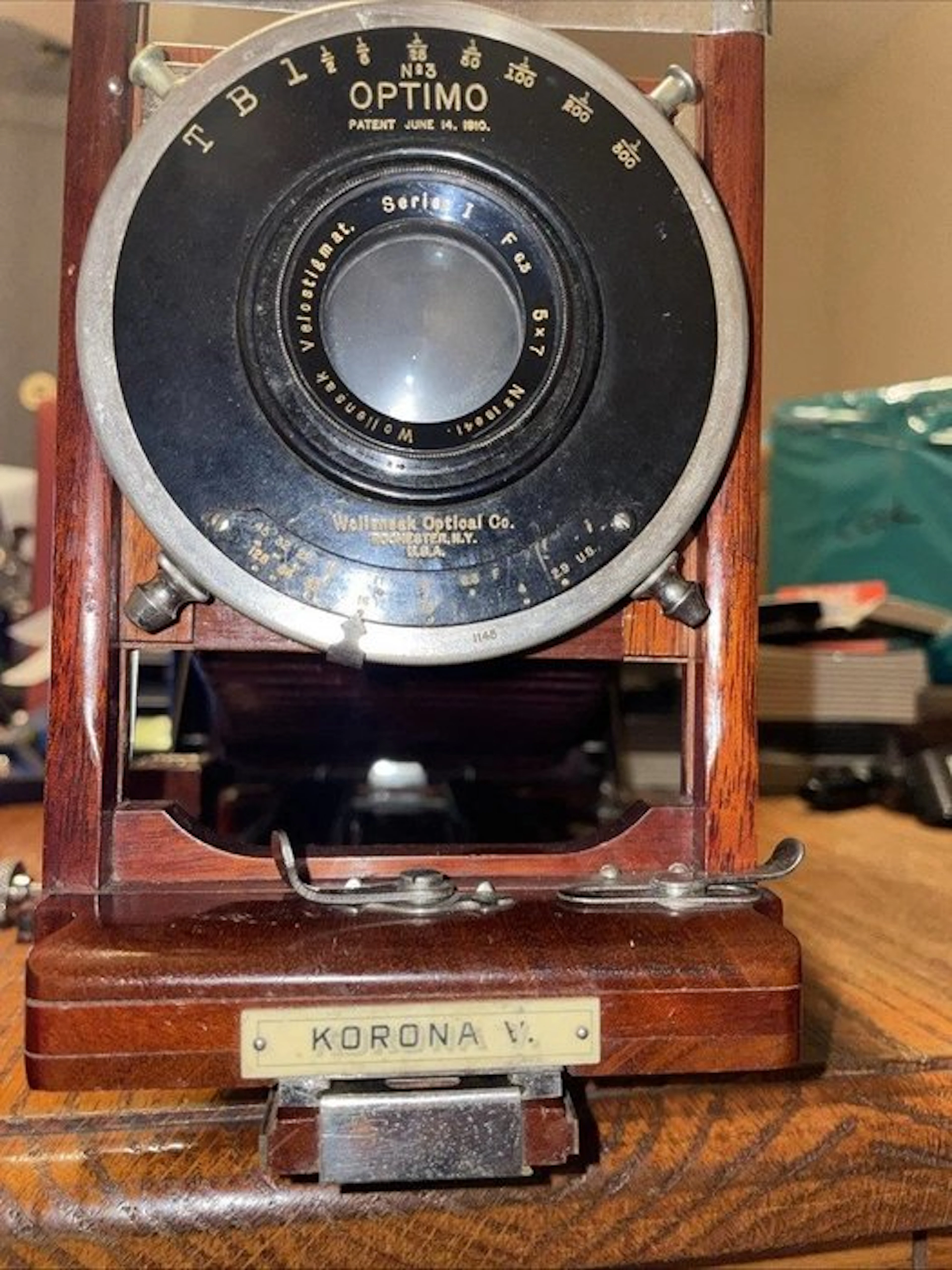 Gundlach Korona V 5x7 - Wollensak Velostigmat Series I 5x7 f/6.3 & Optimo No
