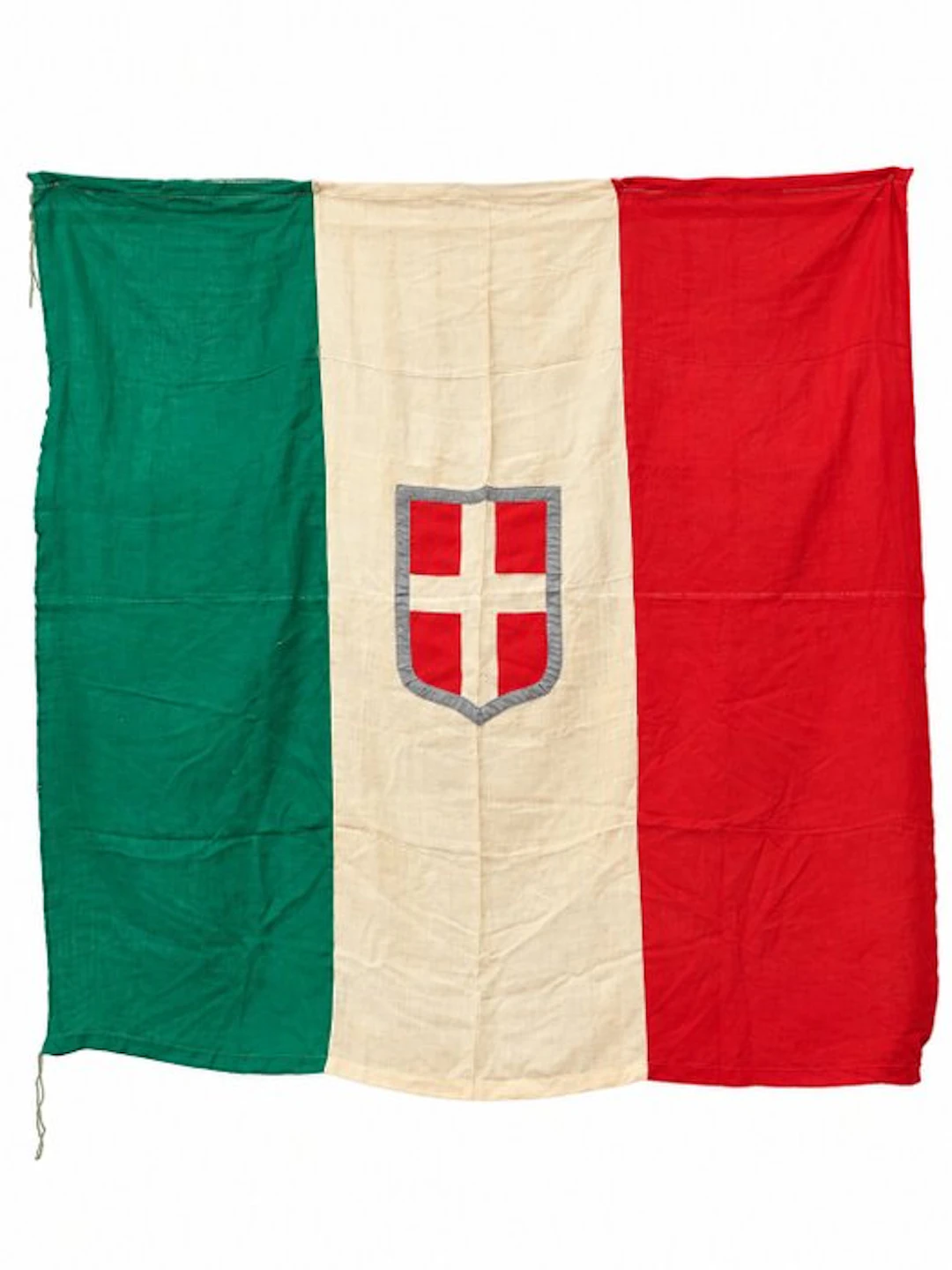 Italy - Flag - Grande bandiera Sabaudia del Regno D'Italia - circa 200x205cm