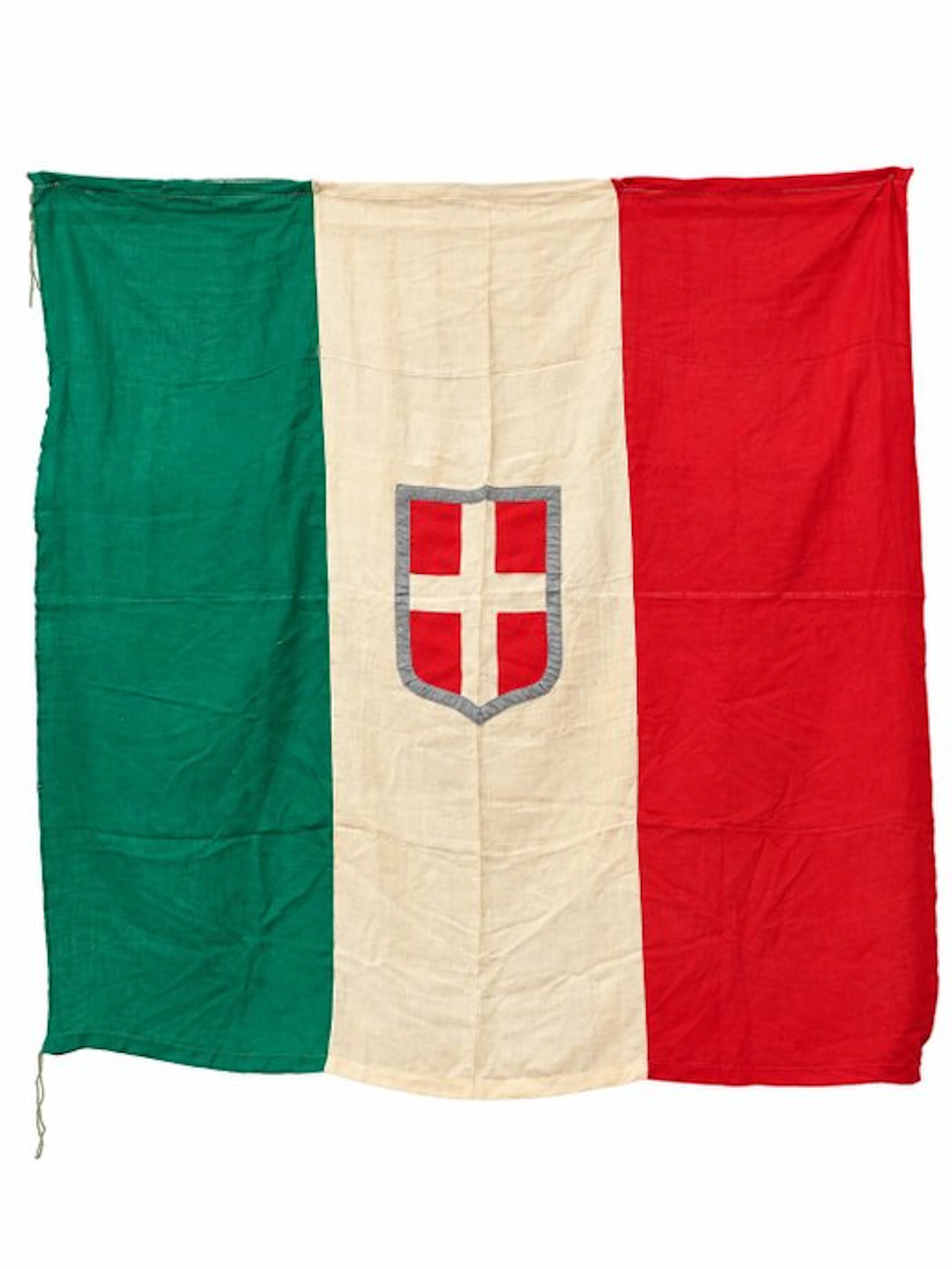 Italy - Flag - Grande bandiera Sabaudia del Regno D'Italia - circa 200x205cm