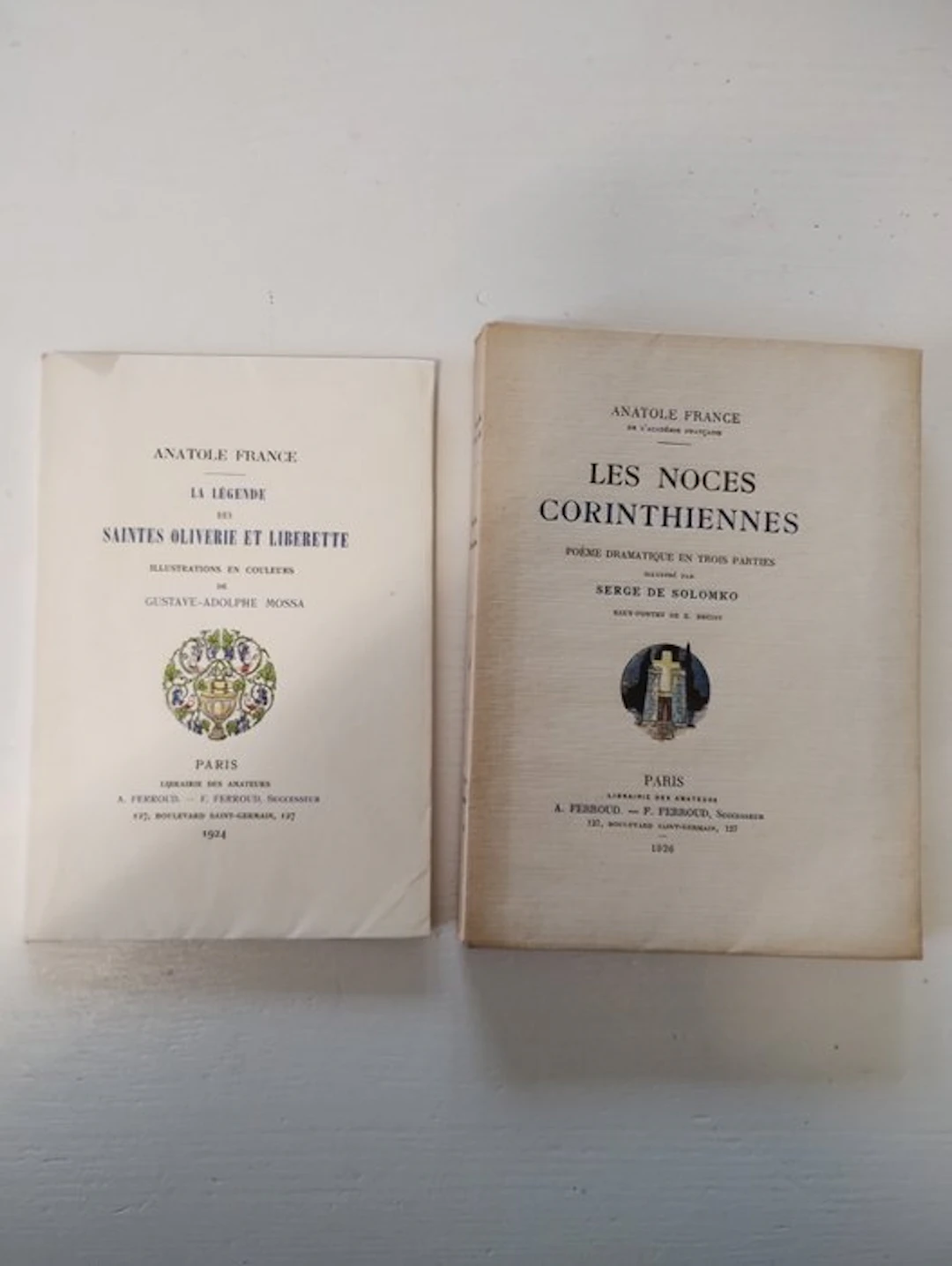 Anatole France; illustrations de Serge de Solomko et de...