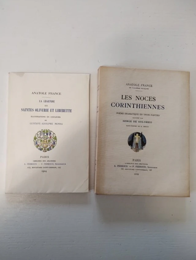 Anatole France; illustrations de Serge de Solomko et de...