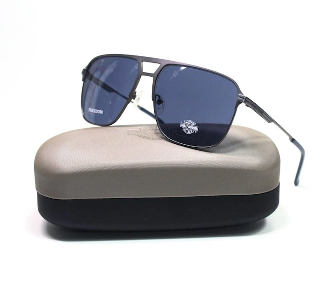 Sunglasses - Harley-Davidson - HD1010 09V - silber, blau - Cat*3 - polarized